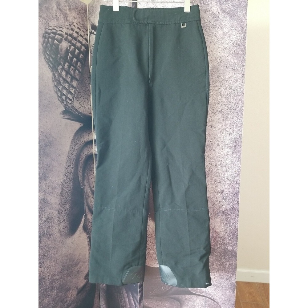 ROFFE Womens Black‎ Vintage Ski Pants Size 12